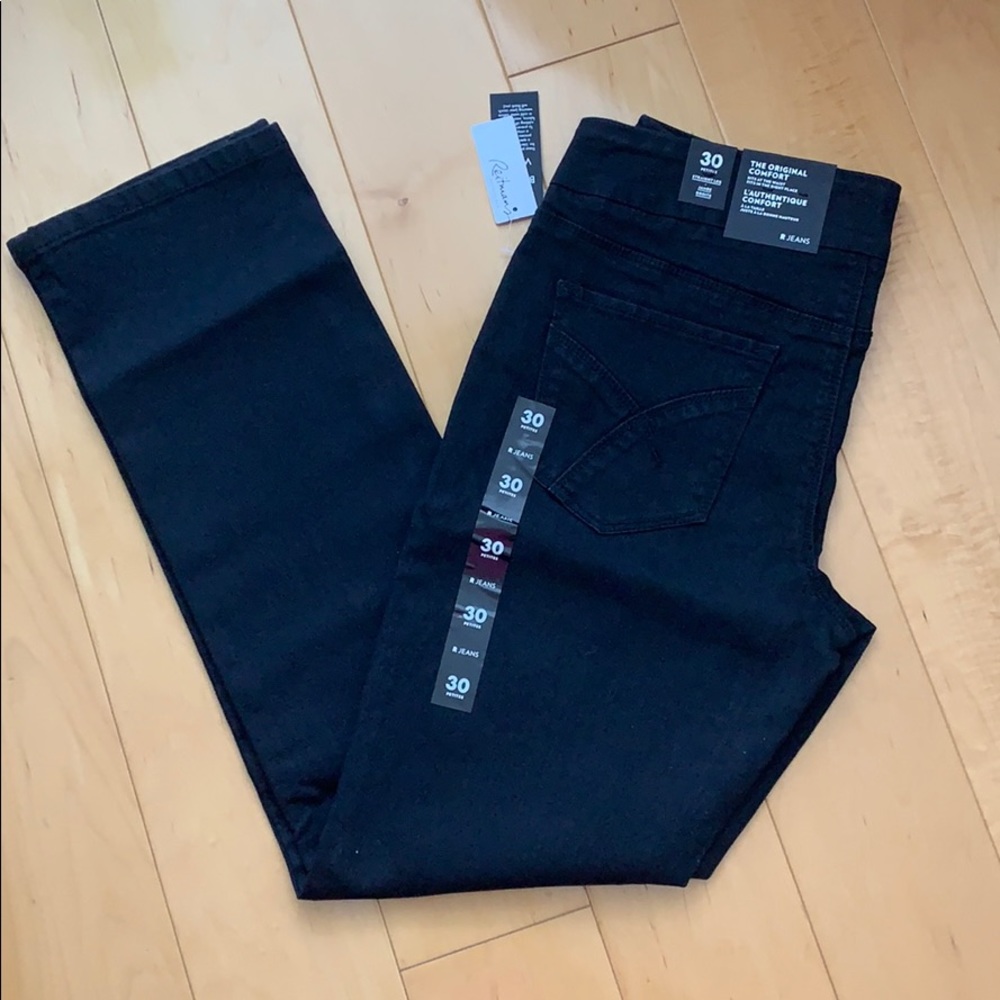 NWT Black “R” Jeans
